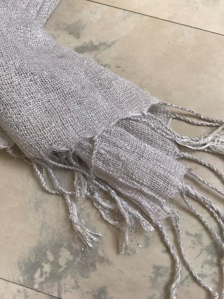 Jemná indická veľká šatka okolo krku, xxl