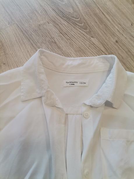 Dievčenska biela blúzka, sinsay,110