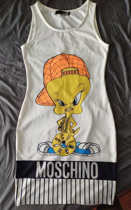 Šaty moschino tweety, moschino,m / s
