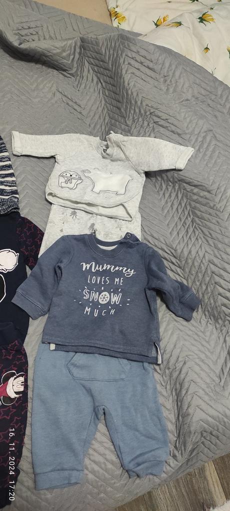 Balík teplakových súprav 56-74, 68–80