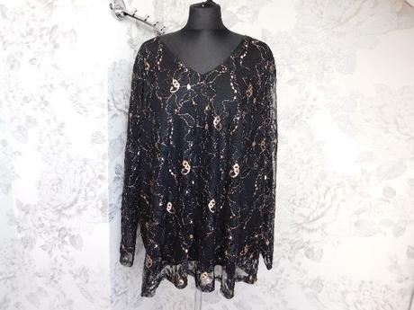 Pekna čipkovana bluzka, 46