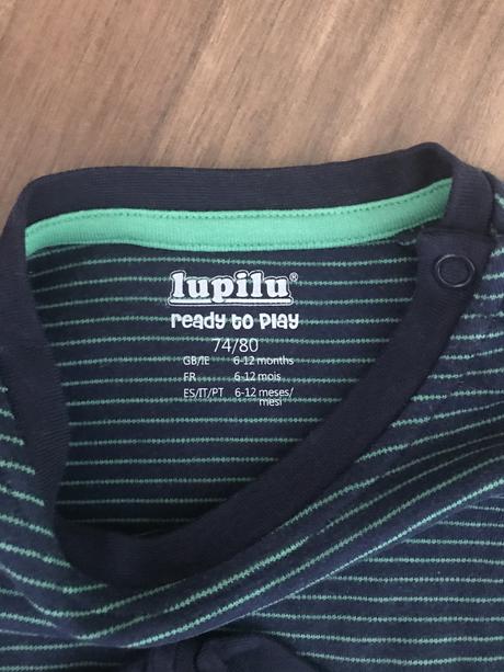 Tricka s dlhym rukavom, lupilu,80