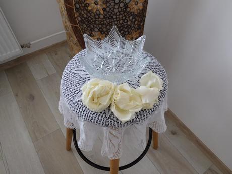 Kryštálová miska v tvare hviezdy-top top stav,, 