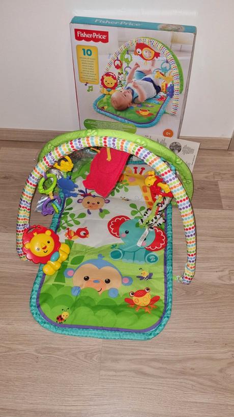 Hracia deka/hrazdička fisher-price 3v1, 