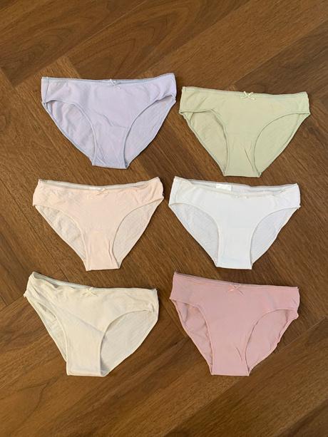 Pastelové nohavičky zara 6 ks, zara,134