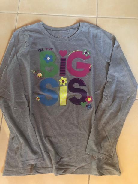 Tričko pre veľkú sestru veľ.14r., children's place,152