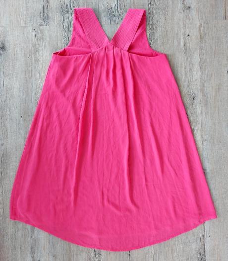 Rúžové šaty a-čkového strihu, mexx,36