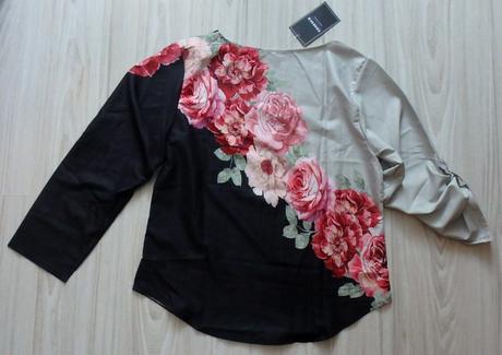 Dámska kvetinová blúzka, v. l/xl, 38 - xl
