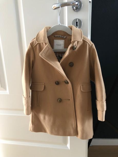 Zimný hnedý kabátik next, next,104