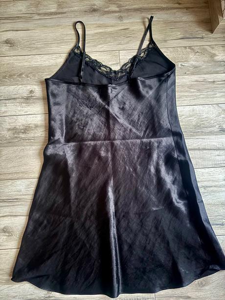 Nočná saténová košieľka s čipkou, f&f,s