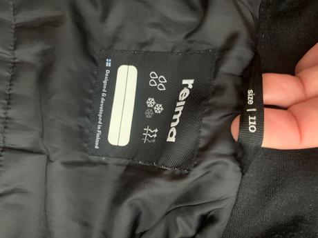 Reima kauhava zimná kombinéza 110/116, reima,110