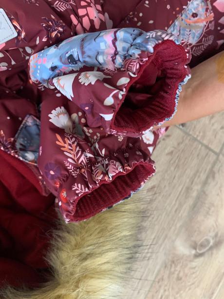 Reima typ muhvi predĺžená zimná bunda, parka 98/10, reima,98