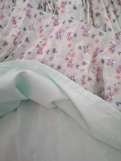 Zelená kvietkovaná sukňa, pepco,134