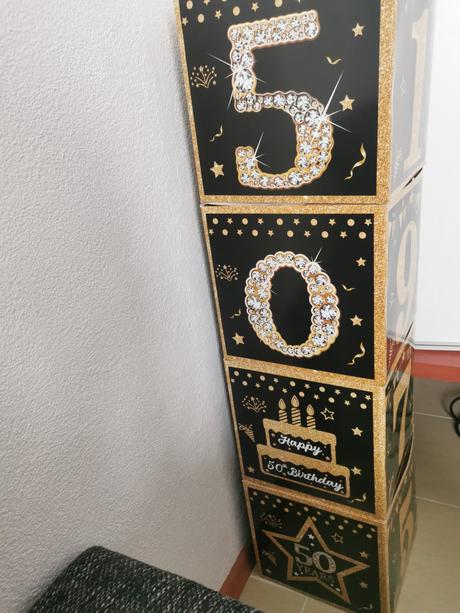 Darčekové krabice k 50tke,