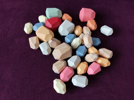 Drevene balancne kocky, 