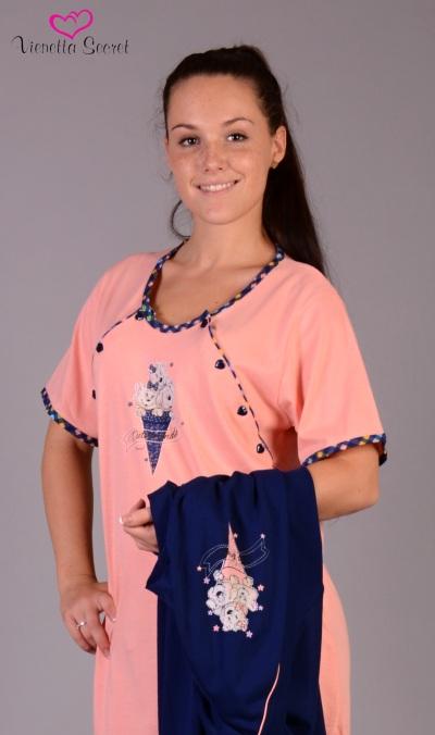 Materská nočná košieľka so županom, vienetta secret,l / m / s / xl / xxl