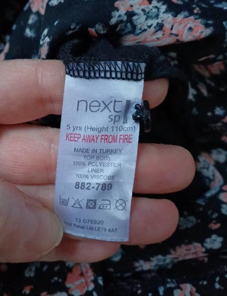 3x letne šaty v.110, next,110