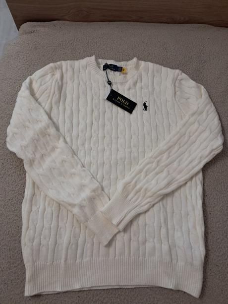 Ralph lauren pletený sveter, ralph lauren,l