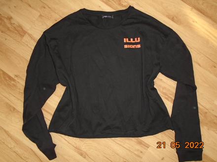 Oversize tricko s dlhym rukavom m/l, m