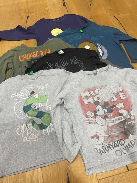 Chlapcenske tricka benetton velkost 116/6-7 rokov, benetton,116