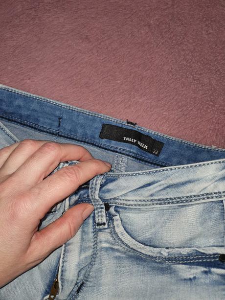 Krásne skinny rifle 32 značkové xs, tally weijl,xs