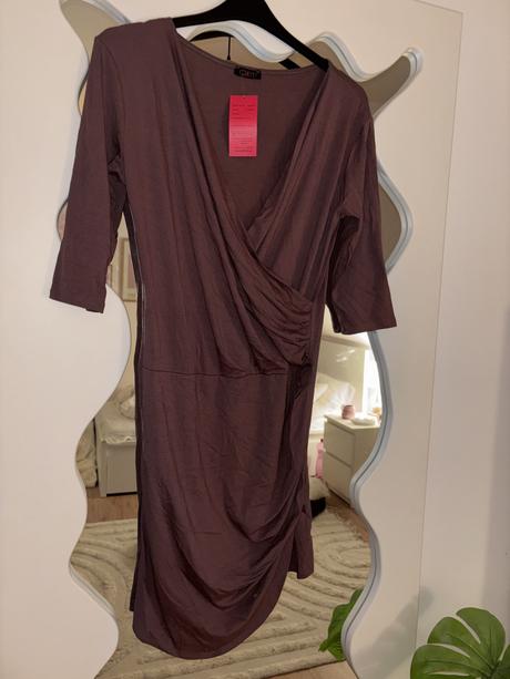 Čokoládové šaty oxyd, l / xl