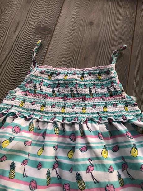 Letné šaty na ramienka, topolino,116