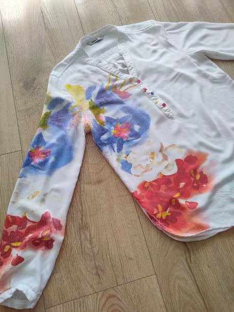 Ľahká bavlnená blúzka desigual, veľ. s, desigual,s