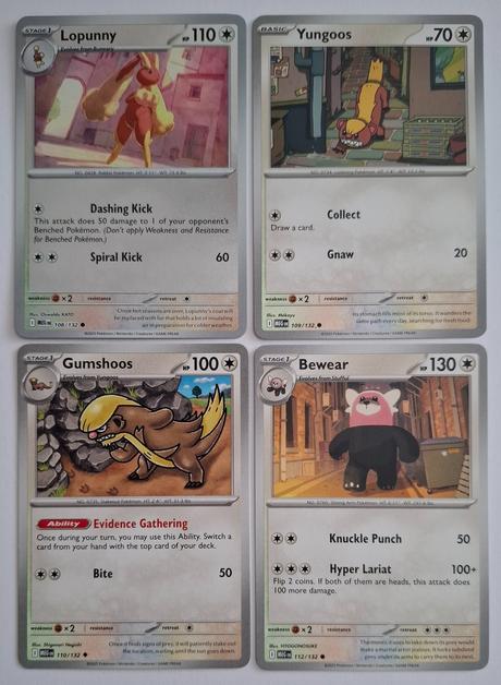 Pokémon karty "mega evolution" (2), 