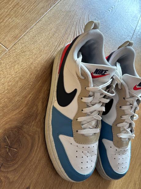 Chlapčenské kožene tenisky nike court, nike,39