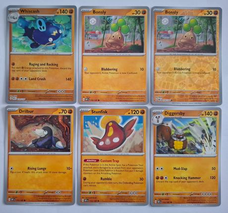Pokémon karty "obsidian flames" (6),