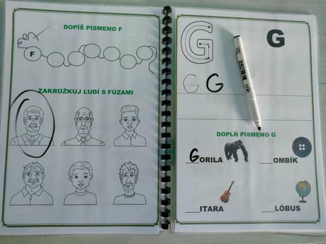 Pracovný zošit písmenkovo, 