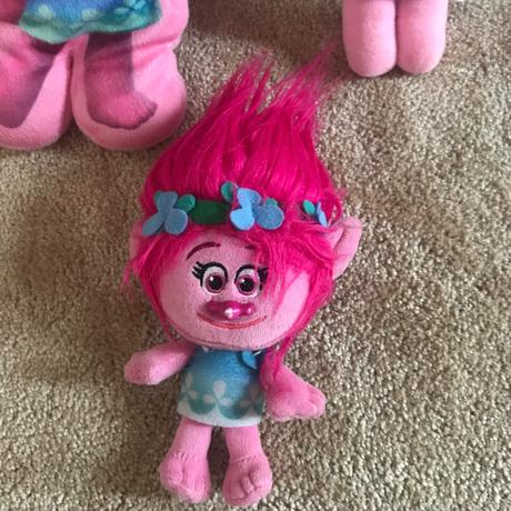 Plyšová troll poppy 3 ks, 