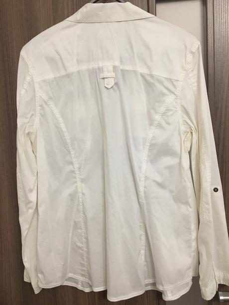 Športová biela košeľa, xl