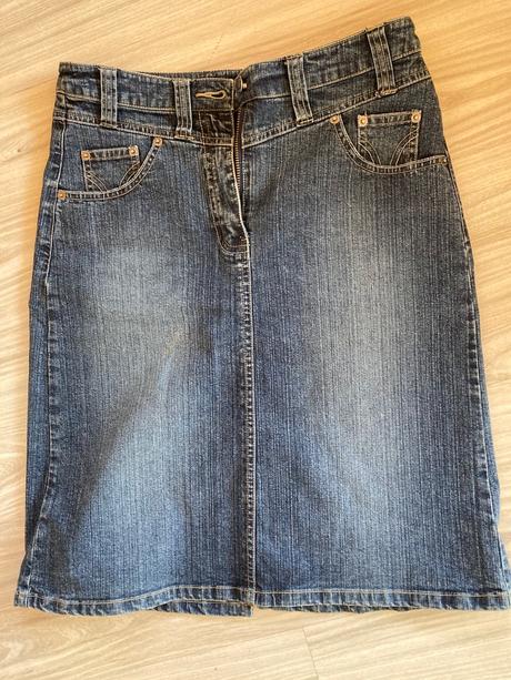 Riflová sukňa, street one,m