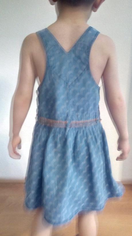 Dievčenske riflove šaty, 110