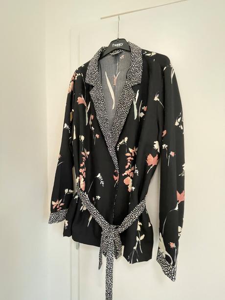 Kvetinové kimonové sako, lindex,48 / 50 / xxl