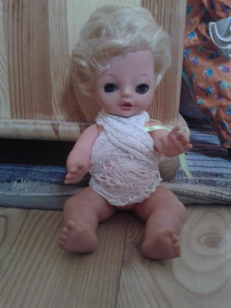 Retro babika výška cca 24 cm 4eur,