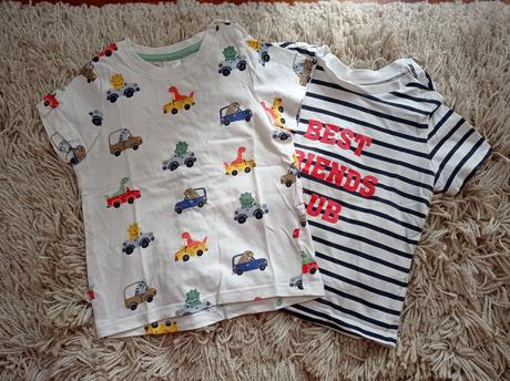 Tričká 2ks hm, h&m,74