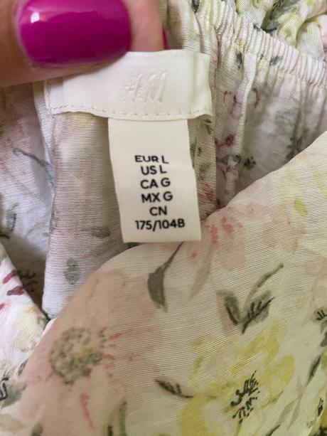 Ľahké letné šaty, h&m,l