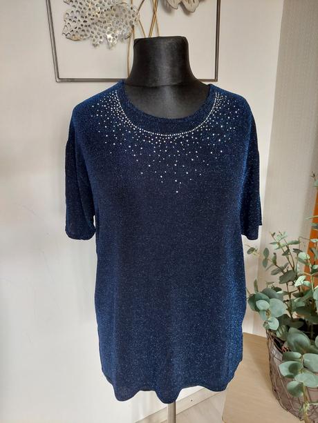 Elegantný top/blúzka xl/xxl, xl