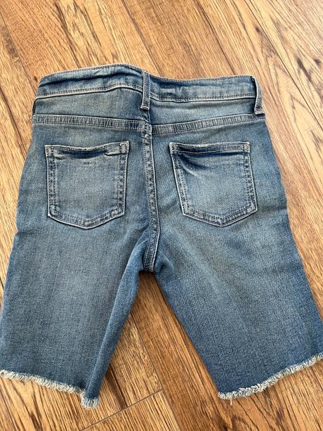 Dievčenské rifľové kraťasy, next,128