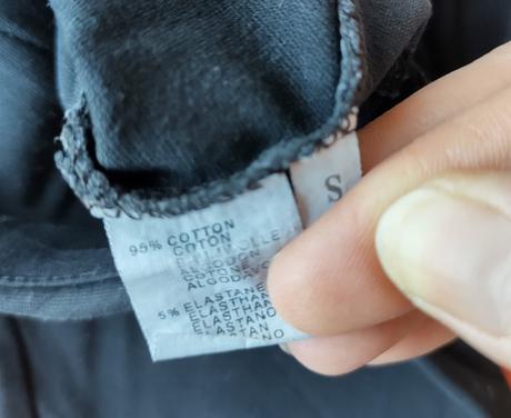 Čierne legíny s mašľou, s