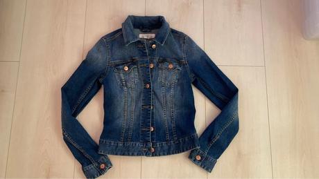 Riflová bunda, h&m,xs