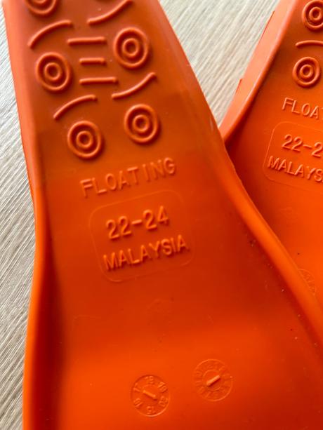 Plutvy flipper, veľkosť 22-24, 