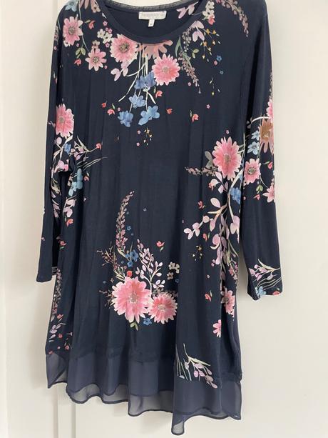 Krásny kvetikový top john rocha, rocha.little.rocha,46