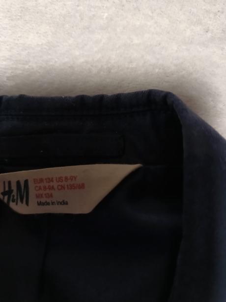 Chlapčenské sako h&m  8-9 rokov, h&m,134