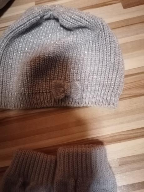 Čiapka, rukavice, h&m,134