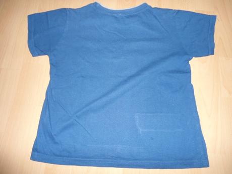 Tmavomodre chlapcenske tricko, 128
