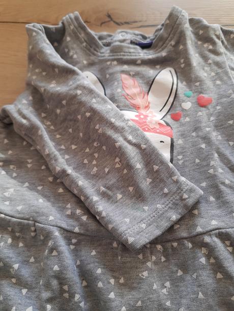 Teplákové šaty/mikina, lupilu,86